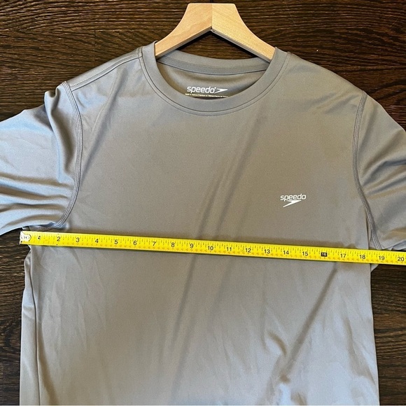 Men’s | Speedo Gray Athletic T Shirt | Medium - Picture 5 of 7